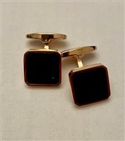 Cufflinks Zancan Man in Steel Zirconia EHG067 - EHG067